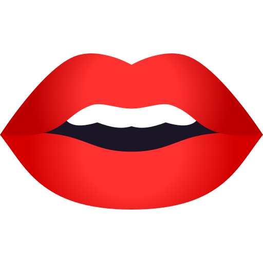 Mouth as drawn by JoyPixels in 6.5