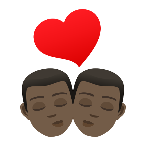 Kiss: Man, Man, Dark Skin Tone, the design in this release