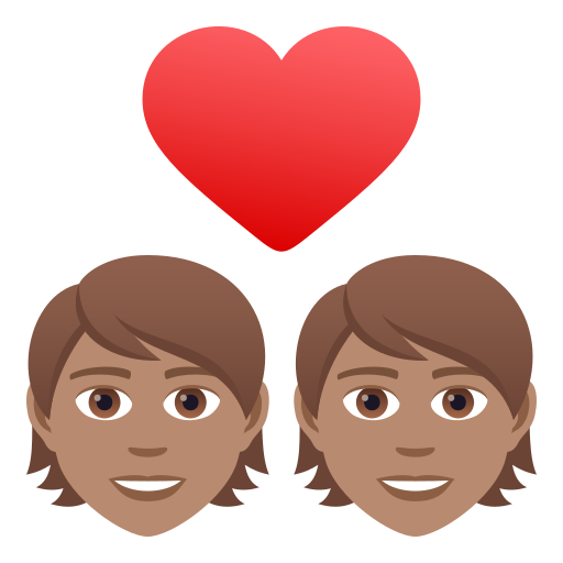 Couple with Heart: Medium Skin Tone, the design in this release