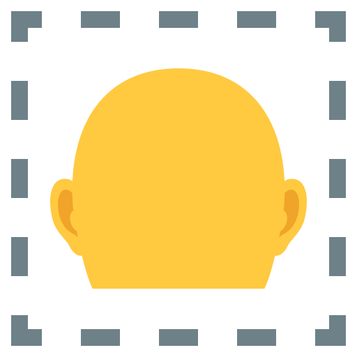 Bald as drawn by JoyPixels in 6.5