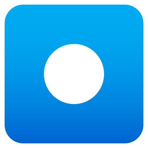 Record Button as drawn by JoyPixels in 6.5