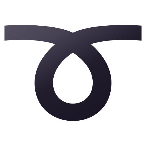 Curly Loop as drawn by JoyPixels in 6.5