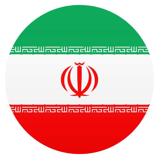 Flag: Iran as drawn by JoyPixels in 6.6