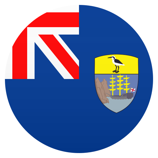 Bandera: Santa Elena as drawn by JoyPixels in 6.6