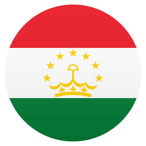 Flag: Tajikistan as drawn by JoyPixels in 6.6