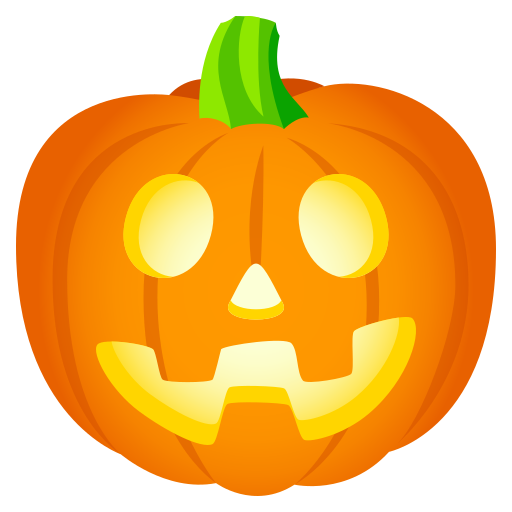 Jack-O-Lantern as drawn by JoyPixels in 6.6