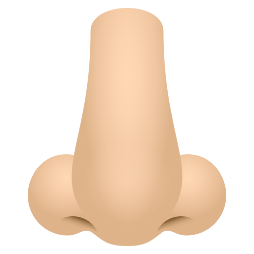 Nose: Light Skin Tone, the previous design