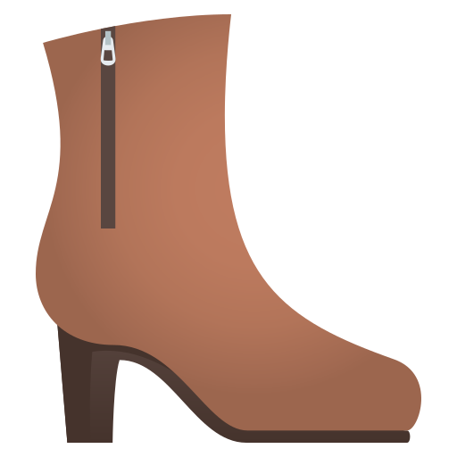 Woman’s Boot as drawn by JoyPixels in 6.6