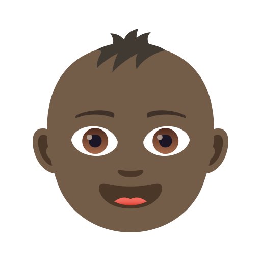 Baby: Dark Skin Tone, the previous design