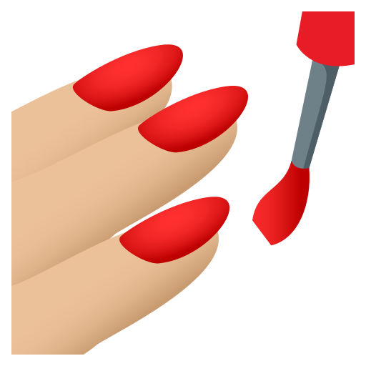 Nail Polish: Medium-Light Skin Tone, the previous design