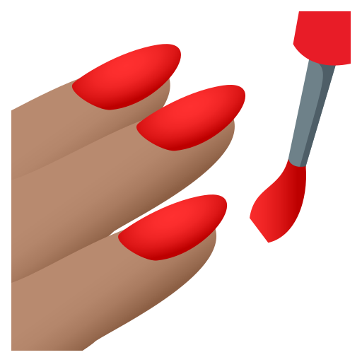 Nail Polish: Medium Skin Tone, the previous design