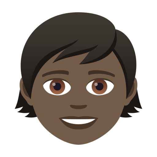 Child: Dark Skin Tone, the previous design