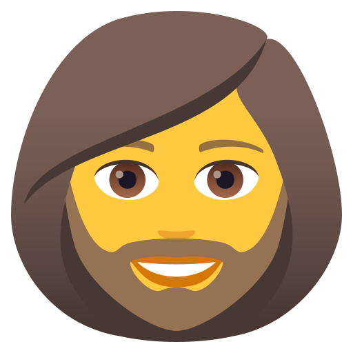Woman: Beard, the previous design