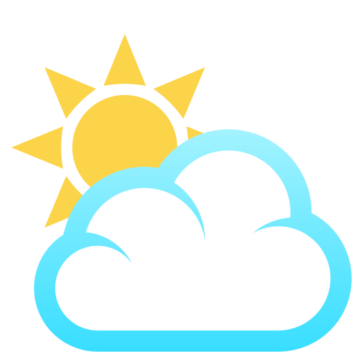Sonne Hinter Wolke as drawn by JoyPixels in 6.6