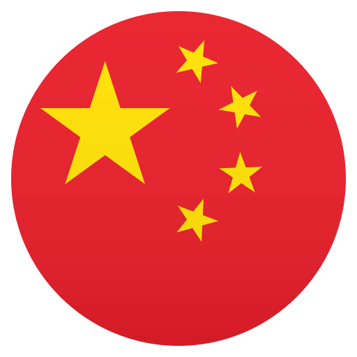 Flag: China as drawn by JoyPixels in 7.0