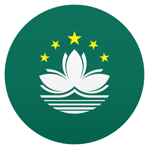 Flag: Macao SAR China as drawn by JoyPixels in 7.0