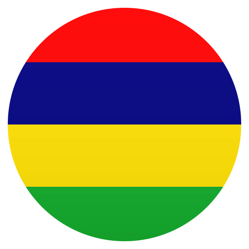 Flag: Mauritius as drawn by JoyPixels in 7.0
