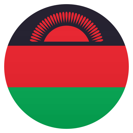 Flag: Malawi as drawn by JoyPixels in 7.0