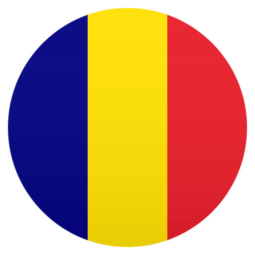 Flag: Romania as drawn by JoyPixels in 7.0