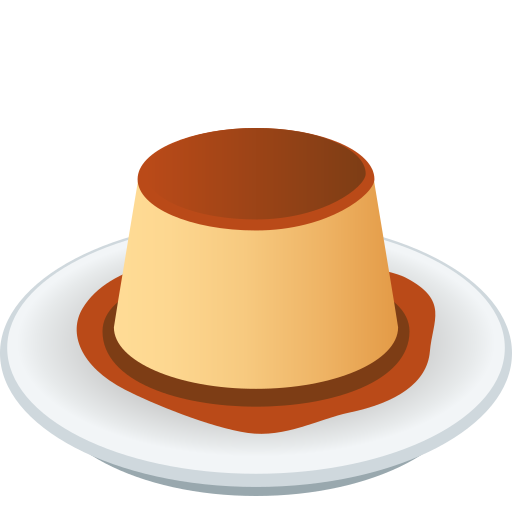Custard as drawn by JoyPixels in 7.0