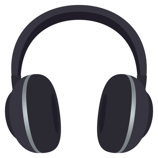 Headphone as drawn by JoyPixels in 7.0