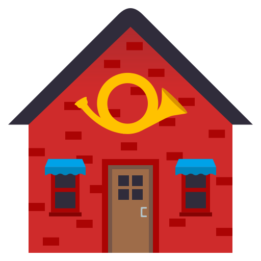 Post Office as drawn by JoyPixels in 7.0