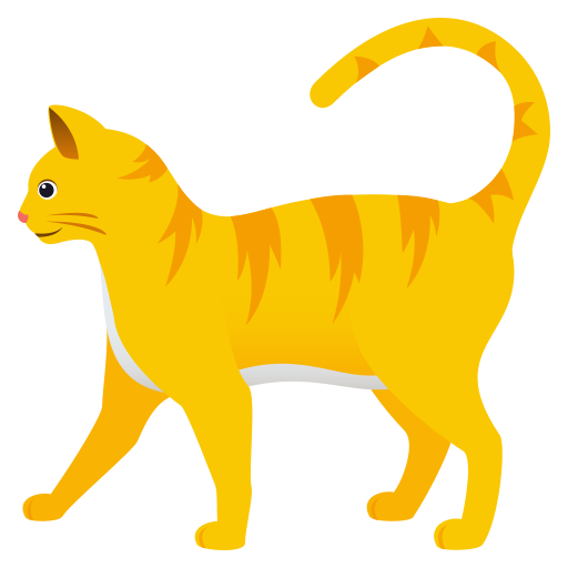 고양이 as drawn by JoyPixels in 7.0