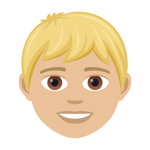 Boy: Medium-Light Skin Tone, the design in this release