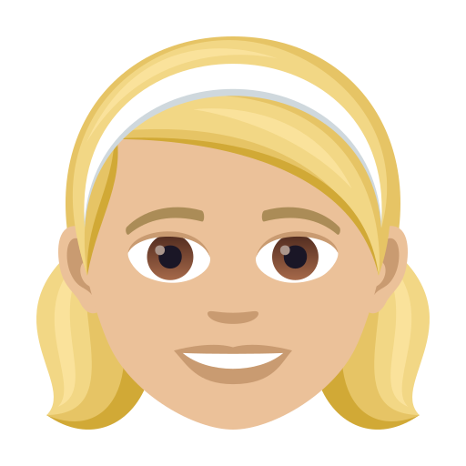 Girl: Medium-Light Skin Tone, the design in this release