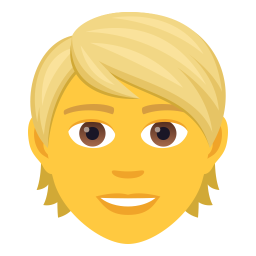 Person: Blond Hair, the design in this release