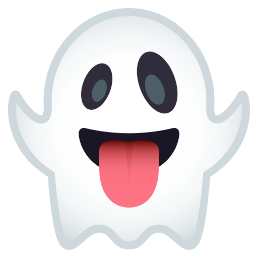 Ghost as drawn by JoyPixels in 7.0