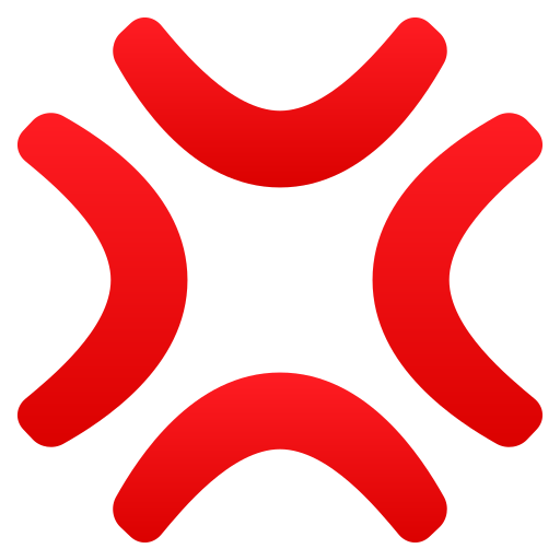Anger Symbol as drawn by JoyPixels in 7.0