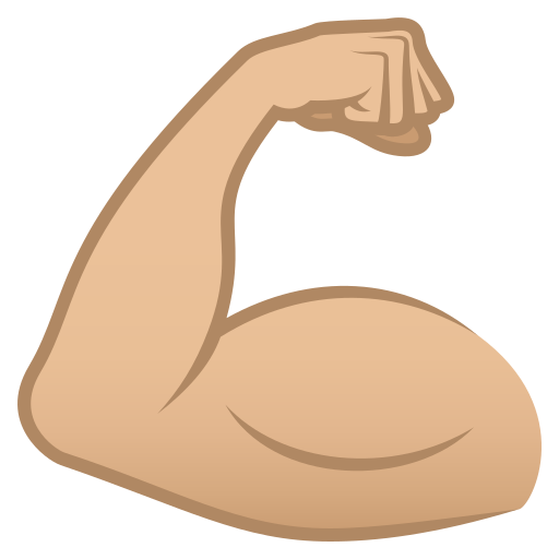 Flexed Biceps: Medium-Light Skin Tone, the design in this release