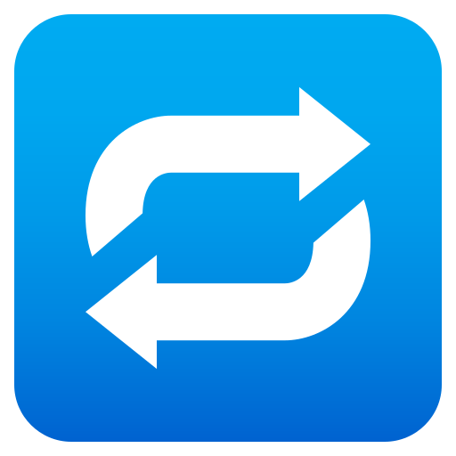 Repeat Button as drawn by JoyPixels in 7.0