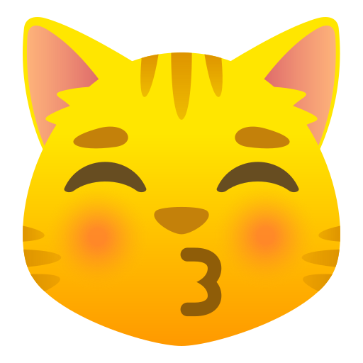 Kissing Cat, the previous design