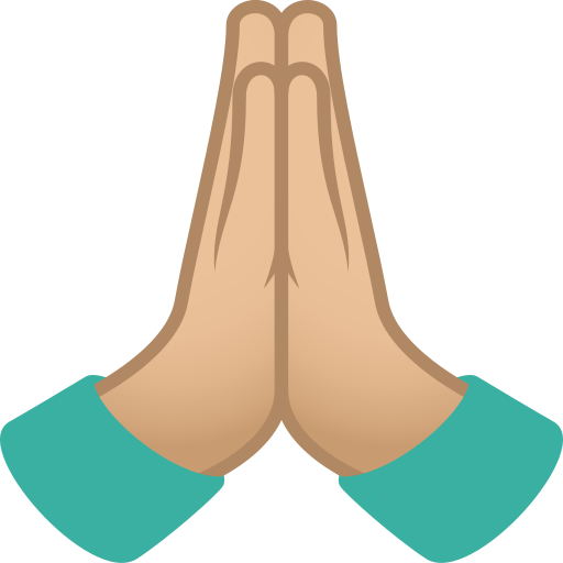Folded Hands: Medium-Light Skin Tone, the design in this release