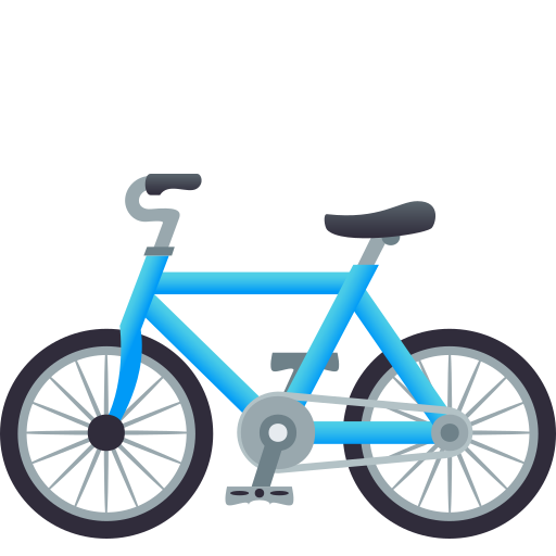 Bicycle as drawn by JoyPixels in 7.0
