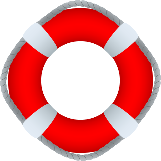 Ring Buoy as drawn by JoyPixels in 7.0