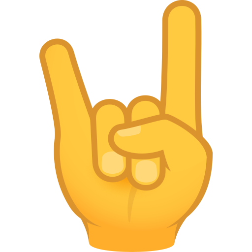 Sign of the Horns, the design in this release