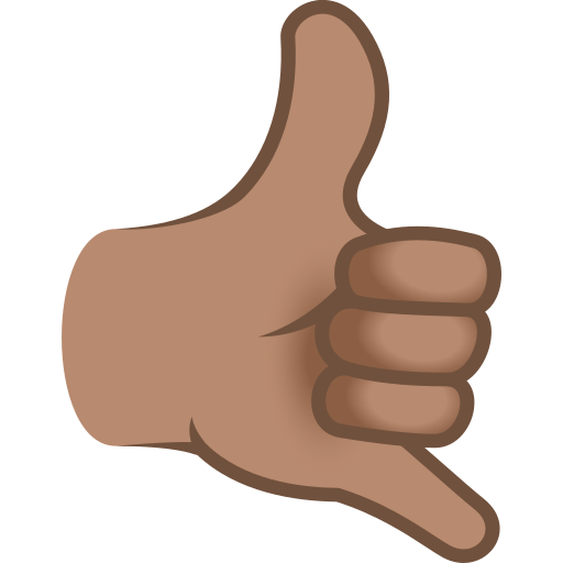 Call Me Hand: Medium Skin Tone, the design in this release