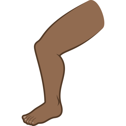 Leg: Medium-Dark Skin Tone, the design in this release
