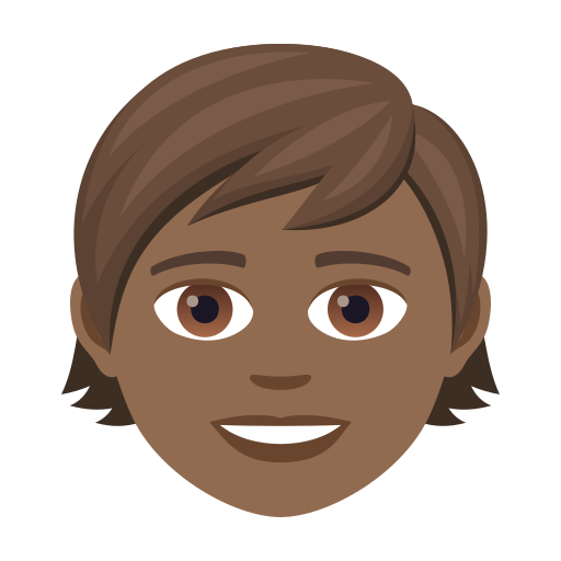 Child: Medium-Dark Skin Tone, the design in this release
