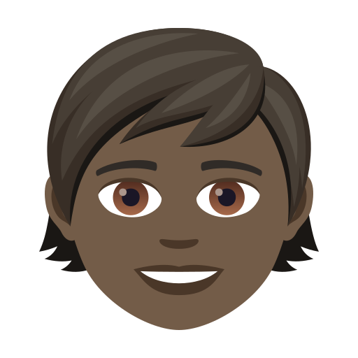 Child: Dark Skin Tone, the design in this release
