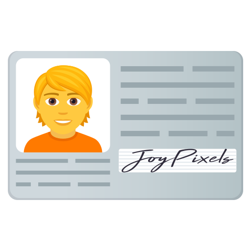 Identification Card, the design in this release