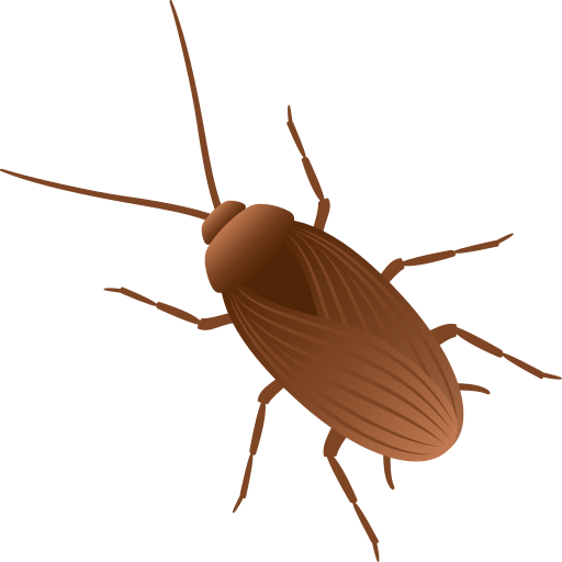 Cockroach as drawn by JoyPixels in 7.0