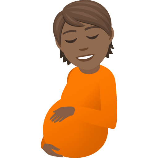 Pregnant Person: Medium-Dark Skin Tone, the design in this release