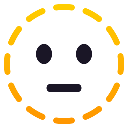 Dotted Line Face, the previous design