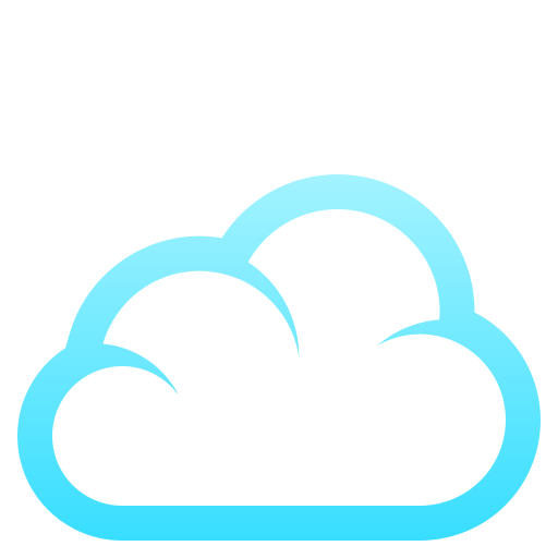 Cloud as drawn by JoyPixels in 7.0