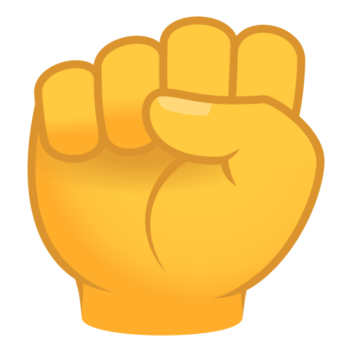 Raised Fist, the design in this release
