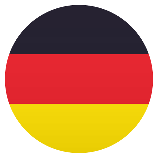 Flag: Germany as drawn by JoyPixels in 8.0